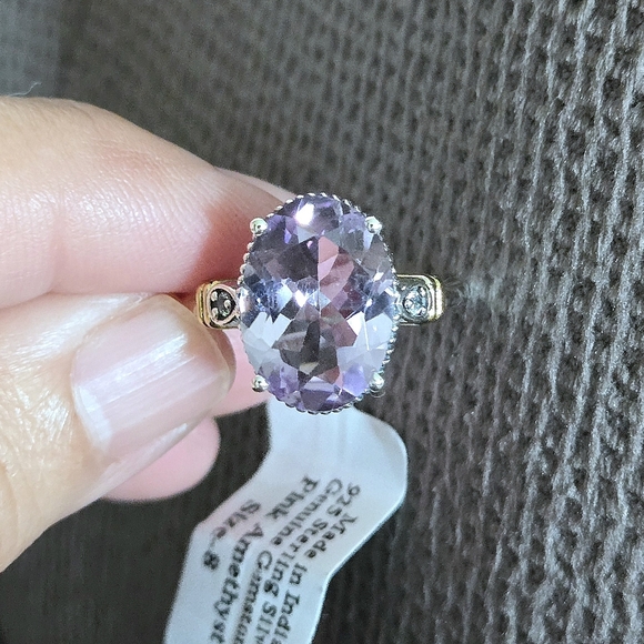 Shivam Pink🩷 Amethyst Ring💍 - NWT - Picture 15 of 16